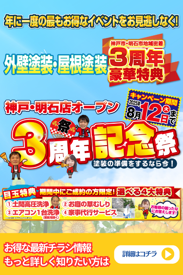 ３周年記念祭　イベント